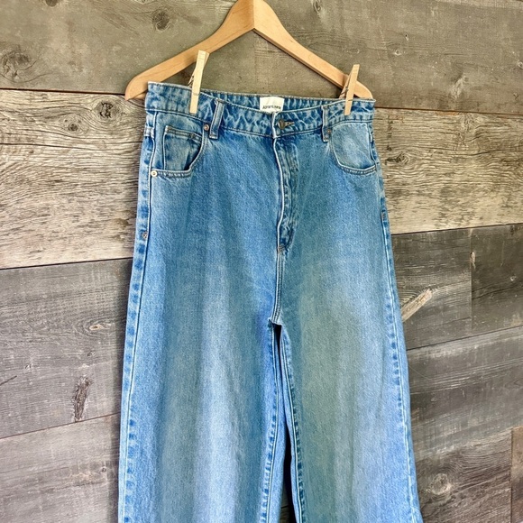 EUC ABrand A‎ '94 High & Wide Jean Faded 90's Vintage Style Streetwear, Sz 32 - Picture 7 of 13